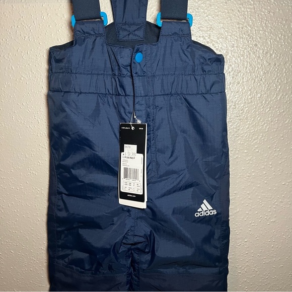ADIDAS Toddlers UNISEX AB4675 UNI PAD Snow Pants - Picture 3 of 5